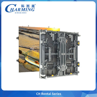 Изогнутый и гибкий наружный светодиодный экран P2.6 / P2.9 / P3.9 Алюминий 7680 Гц высокое освежение для аренды мероприятий